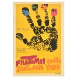 Movie Poster Fantomas Contra Scotland Yard Cuba Louis De Funes