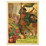 Advertising Poster Penelope Opera Rene Fauchois Gabriel Faure