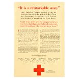War Poster Remarkable Story American Red Cross WWI