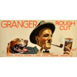 Advertising Poster Granger Rough Cut Tobacco Pipe Hohlwein Pointer Dog