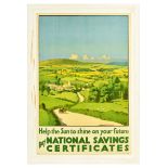 Propaganda Poster National Savings Certificates Sun Shine