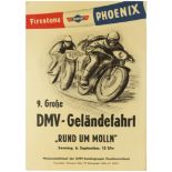 Sport Poster DMV Off-Road Motorcycle Race Firestone Phoenix