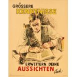 Propaganda Poster Great Knowledge Doval Motivation Germany