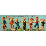 Propaganda Poster Czechoslovakia International Children Day