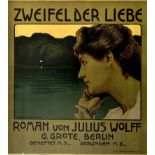 Advertising Poster Doubt Of Love Julius Wolff Zweifel Der Liebe