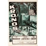 Movie Poster Kronos Destroyer Of The Universe SciFi Horror