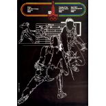Sport Poster Moscow Olympics 1980 Fencing Event