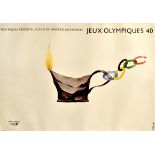 Movie Poster Jeux Olympiques 40 WWII POW Olympics 40