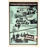 Movie Poster Curse Of The Fly Devils Of Darkness Double Screen Horror Show