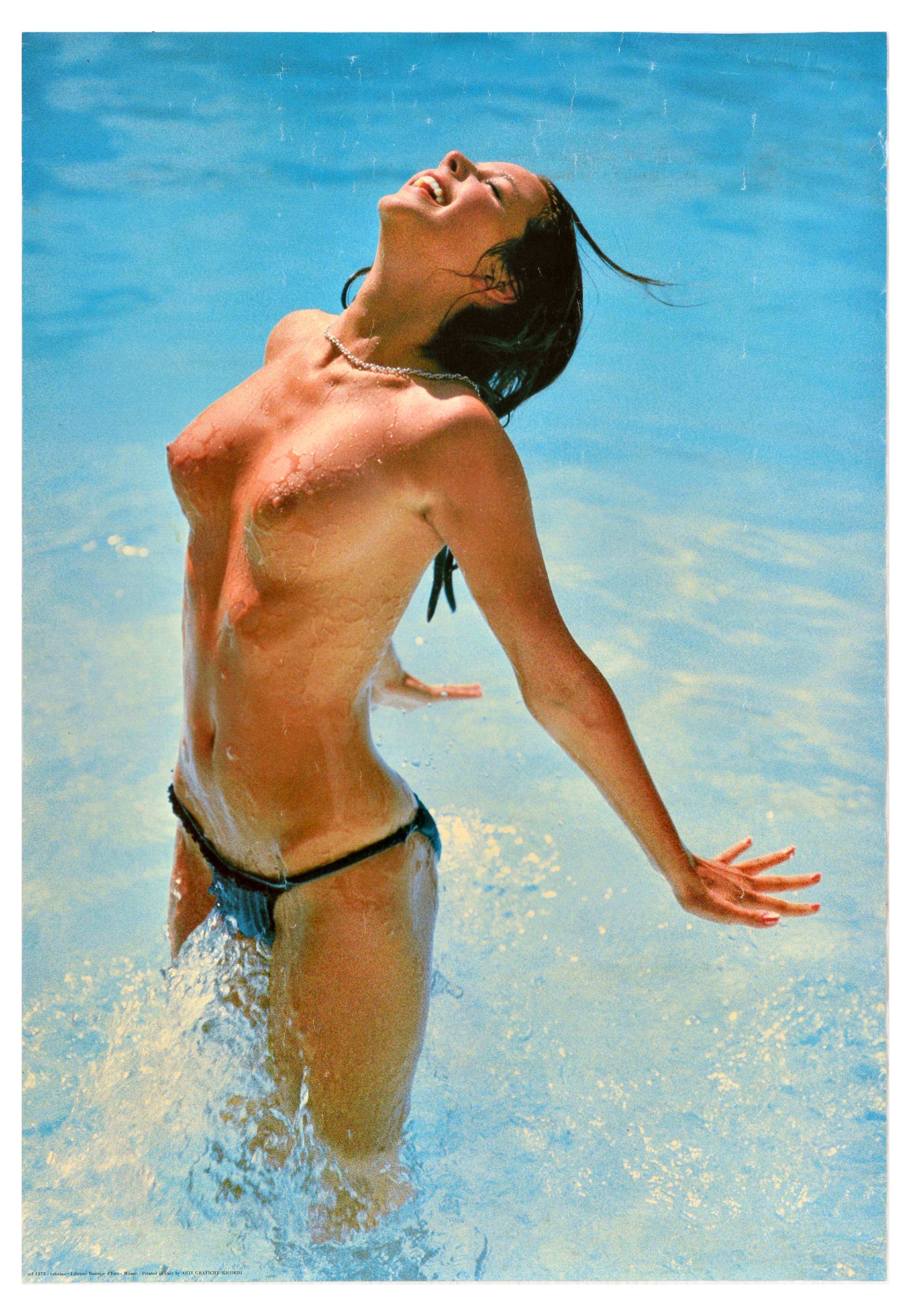 Topless Nude Women Erotic Poster Set - Image 5 of 6