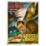 Movie Poster Hunchback Of Soho Edgar Wallace Le Bossu De Londres