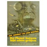 Movie Poster Incredible Melting Man Horror SciFi Planet Saturn