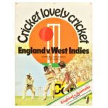 Sport Poster Lovely Cricket England West Indies