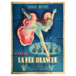 Movie Poster La Fee Blanche Its A Pleasure Ice Show Skating
