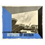 Advertising Poster Outposts of Britain Northern Ireland London GPO McKnight Kauffer