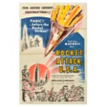 Movie Poster Rocket Attack USA Soviet Missile USSR