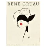 Advertising Poster Rene Gruau Le Rouge Braiser Art