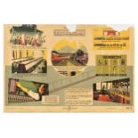 Advertising Poster Train Control System UK Steam Railway Locomotive