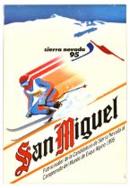 Sport Poster FIS Alpine Ski Championship San Miguel Sierra Nevada