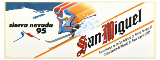 Sport Poster FIS Alpine Ski Spain Championship Sierra Nevada San Miguel 