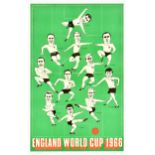 Sport Poster England World Cup 1966 Football FIFA Soccer Sport