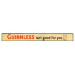 Advertising Poster Guinnless Isn't Good For You Guinness Beer Stout Drink