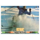 Sport Poster Utah Ski USA This Is The Place Winter Sport
