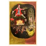 Travel Poster Enjoy Your London Bassenthwaite Clown London Transport