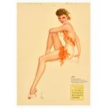 Advertising Poster Vargas Girls May Pinup Calendar Model