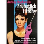 Movie Poster Breakfast at Tiffanys Audrey Hepburn