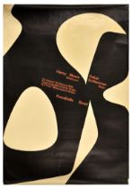 Advertising Poster Henry Moore Oskar Schlemmer Art Kunsthalle Basel