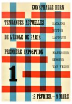 Advertising Poster Current Trends Paris School Bazaine Esteve Lapicque
