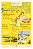 Propaganda Poster Western Pakistan Baluchistan Sind Punjab
