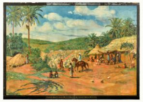 Travel Poster Togo Landscape And Economy In Tropical Africa