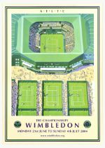 Sport Poster Tennis Championships Wimbledon 2004 LTA