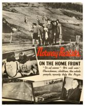 Propaganda Poster Norway Resists On The Home Front WWII