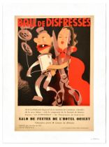 Advertising Poster Ball De Disfresses Costume Dance Catalan