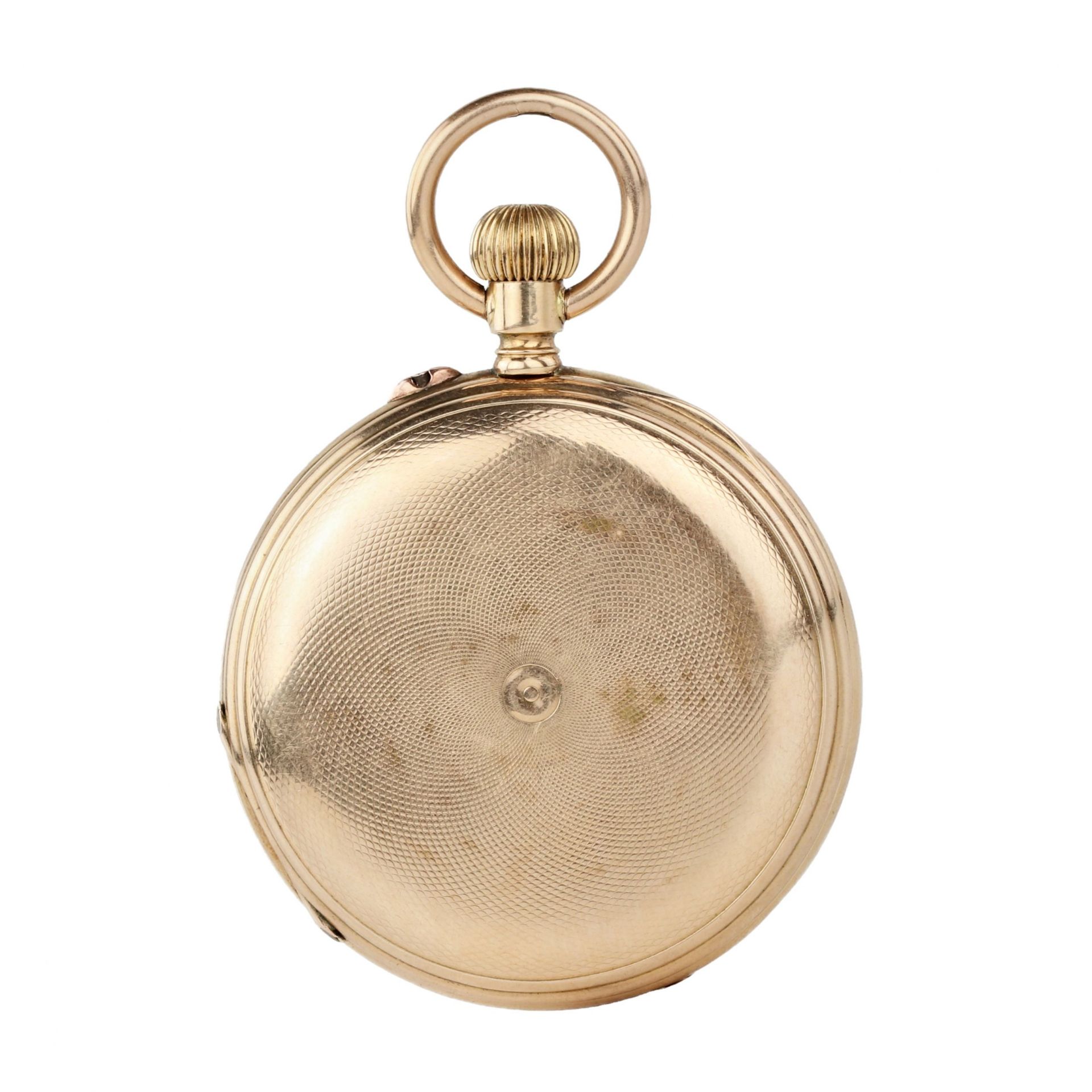 H. MOSER & Co. gold pocket watch, circa 1900 - Bild 4 aus 9