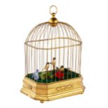 Musical toy - Cage with birds.