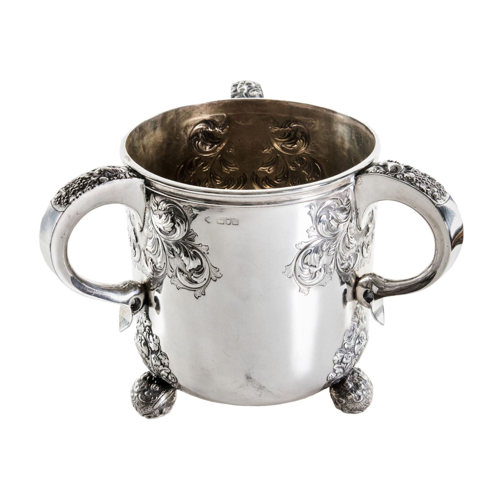 Silver champagne cooler. Carrington &amp; Co - John Bodman Carrington, London 1897 - Bild 2 aus 5