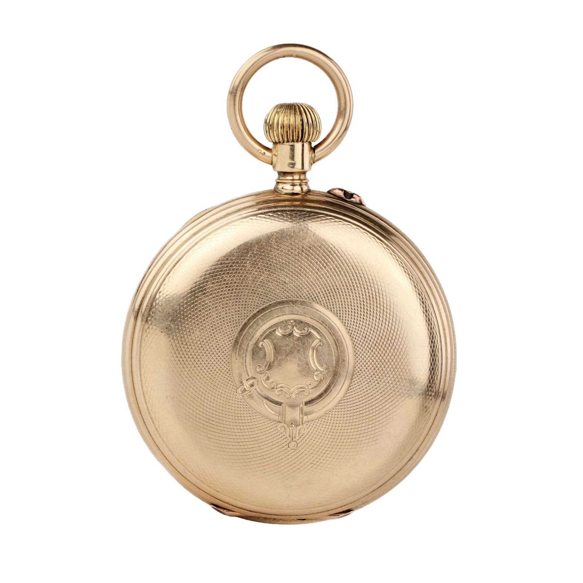 H. MOSER & Co. gold pocket watch, circa 1900 - Bild 3 aus 9