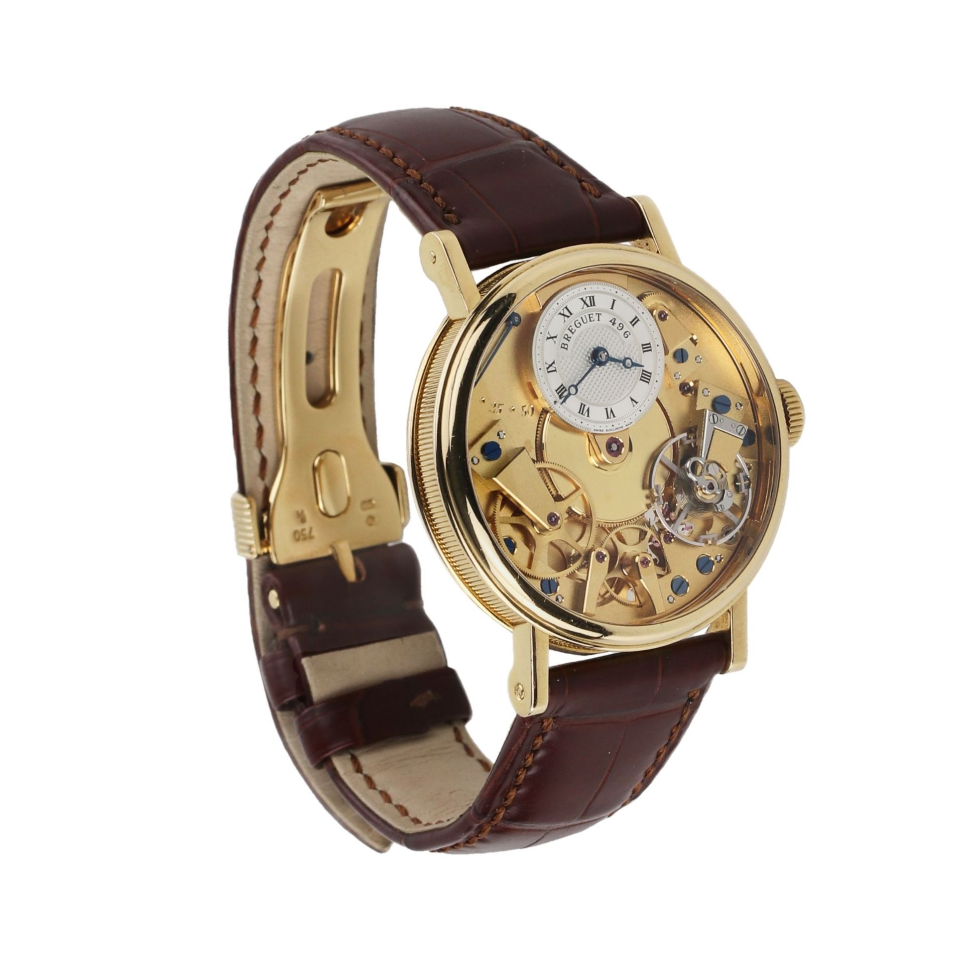 Breguet men`s watch in La Tradition Skeleton gold. - Bild 3 aus 7