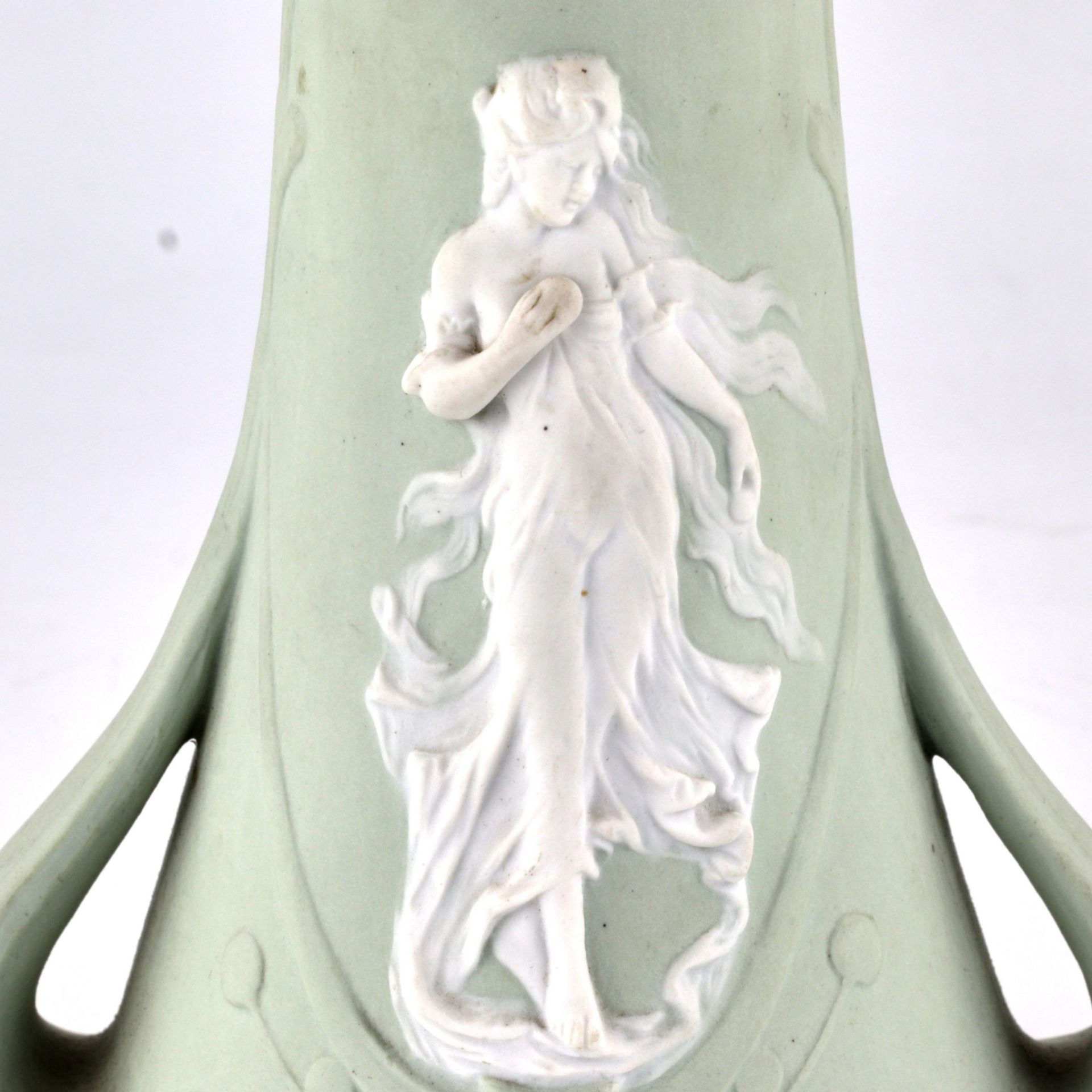 Vase "Nymph" in the Art Nouveau style. ZD Gardner. Russia - Bild 5 aus 8