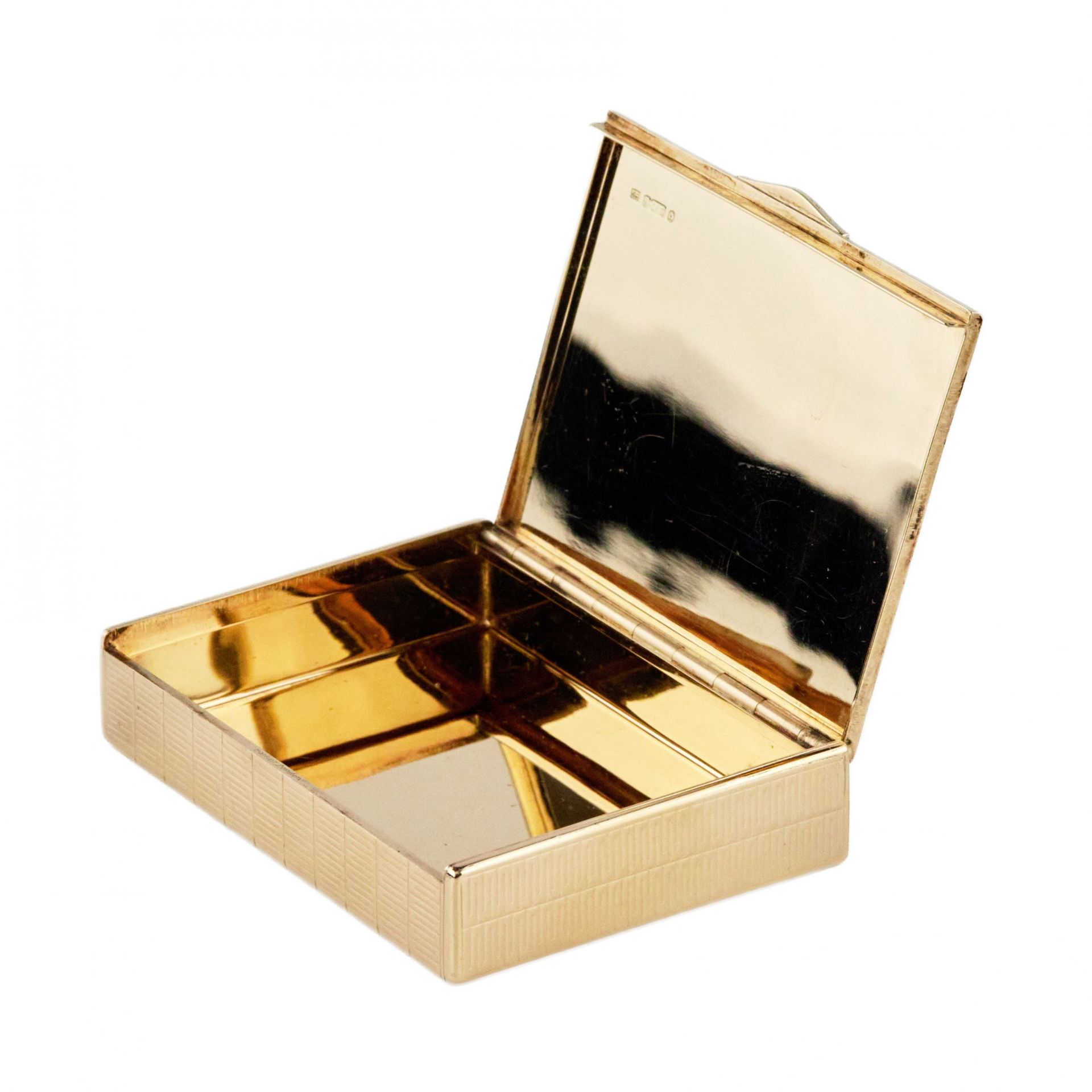 English gold snuffbox. - Bild 4 aus 8