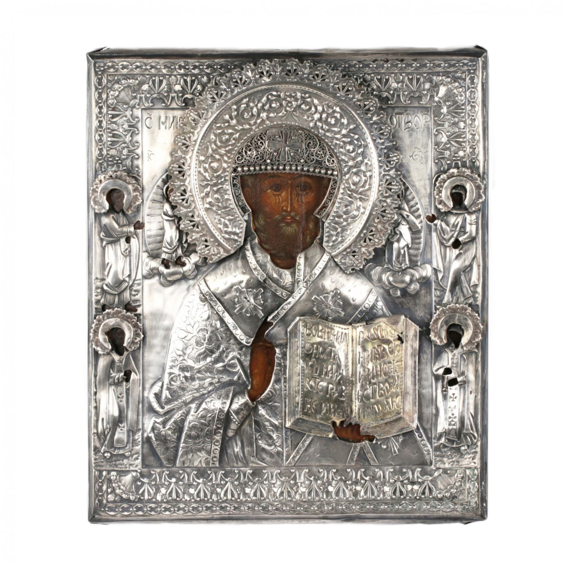 Icon Nicholas the Wonderworker 1836 Russia.