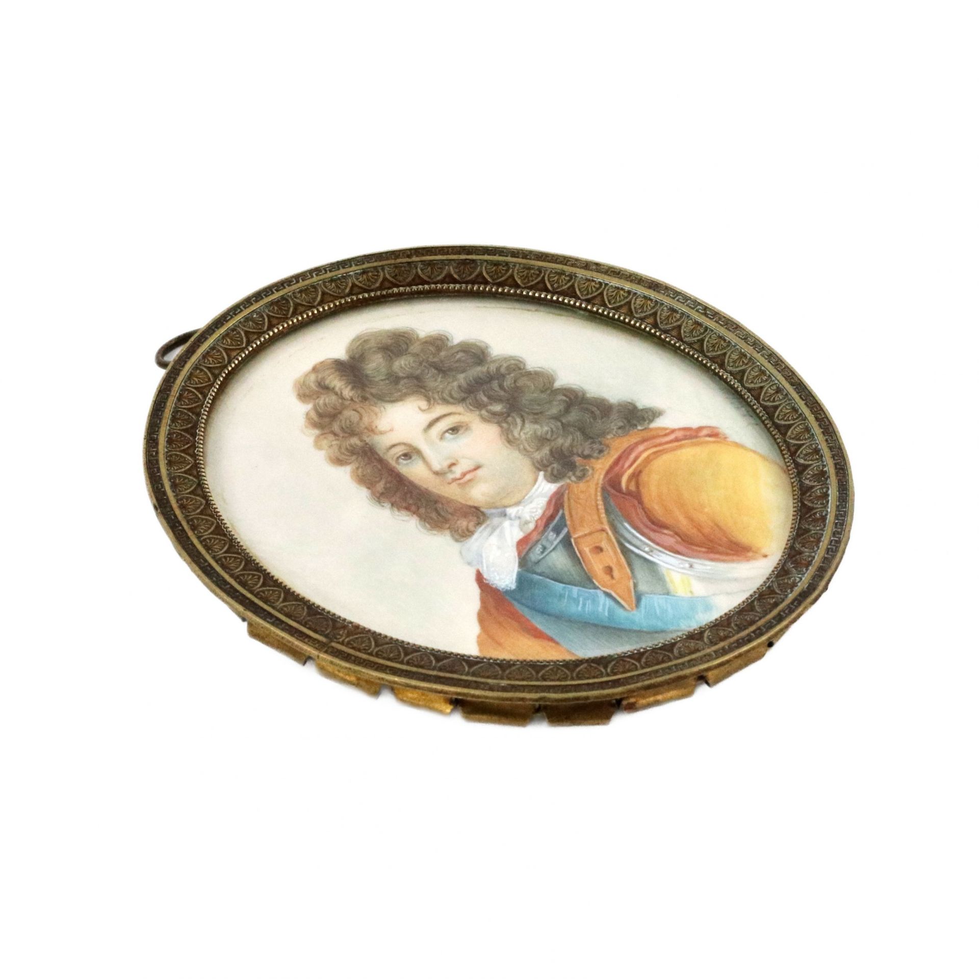 Louis XIV miniature. - Image 2 of 3