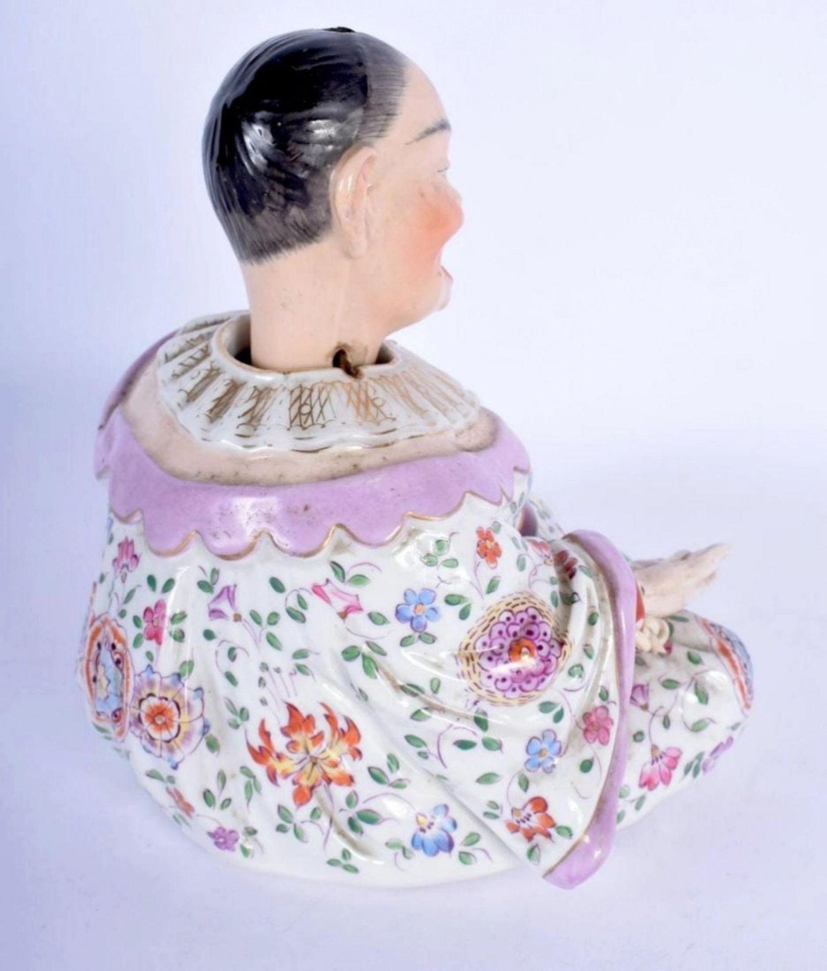 Porcelain "Chinese dummy". - Image 3 of 4