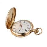 H. MOSER & Co. gold pocket watch, circa 1900