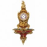 Clock with console in Boulle style