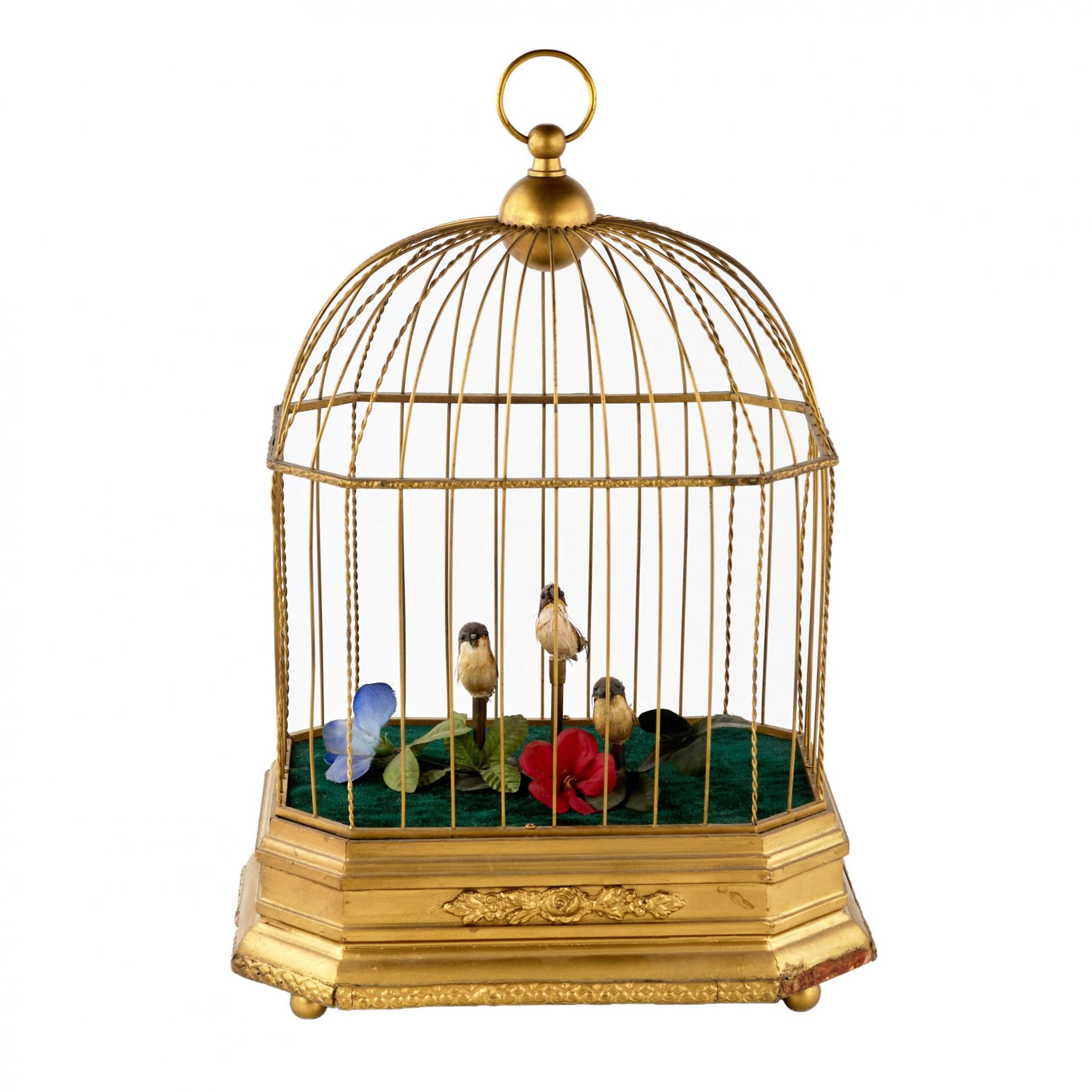 Musical toy - Cage with birds. - Image 2 of 6